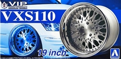 AOSHIMA ... VIP MODULAR VXS110 19" TIRE & WHEEL SET 1/24