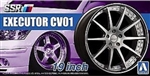 AOSHIMA ... SSR EXECUTOR CV01 19" TIRE & WHEEL SET (4) 1/24