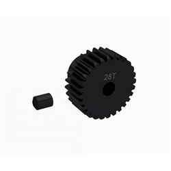 ARRMA RC CAR ... PINION GEAR 28T MOD 0.5 CNC 3.2MM BORE
