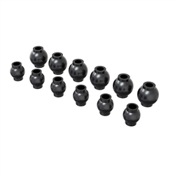 ARRMA RC CAR ... STEEL PIVOT BALL SET - MINI