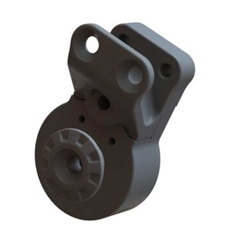 ARRMA RC CAR ... HD DIRECT MOUNT SERVO SAVER BLACK (25T SPLINE)