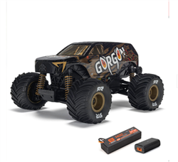 ARRMA RC CAR ... BRONZE 1/16 GORGON GROM 4X4 RTR BRUSHED MONSTER TRUCK (BATTE