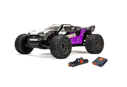 ARRMA RC CAR ... VORTEKS 2wd PURPLE STADIUM TRUCK RTR W/BATT & CHARGER
