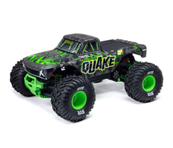 ARRMA RC CAR ... QUAKE 223S 2WD RTR BRUSHLESS MONSTER TRUCK GREEN