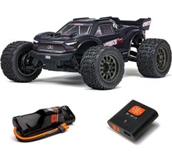 ARRMA RC CAR 2... VORTEKS BOOST 4X2 550 MEGA 1/10 ST SMART GUNMETAL