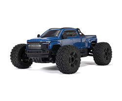 ARRMA RC CAR ... BIG ROCK 4X4 223S BLUE BLX STREET TRUCK RTR WITH DSC