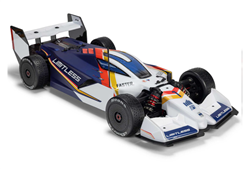 ARRMA RC CAR ... LIMITLESS 120 8S BLX SPEED MACHINE RTR w AVC White/Blue 1/7