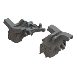 ARRMA RC CAR ... COMPOSITE UPPER GEARBOX COVERS AND SHOCK TOWER