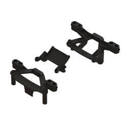 ARRMA RC CAR ... UPPER BUMPER/BODYMOUNT SET