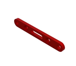 ARRMA RC CAR ... ALUMINUM RR SUSPENSION MOUNT RED