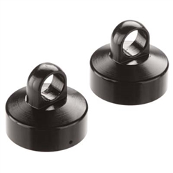 ARRMA RC CAR AR330204... SHOCK CAP UPPER ALUMINUM BLACK (2)