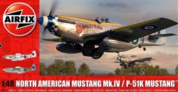 AIRFIX ... P-51K NORTH AMERICAN MUSTANG MK.IVT 1:48