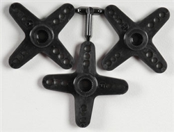 ASSOCIATED 2337... THROTTLE SERVO HORNS (SET):NTC
