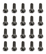 ASSOCIATED 25180... BTTN HD PHILLIPS SCRW:MM3X8MM