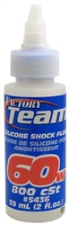 ASSOCIATED ... SHOCK OIL,60WT 2OZ   SILICONE