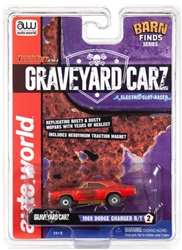 AUTO WORLD RGER69... BARN FINDS THUNDERJET CHARGER 1969 GRAVEYARD CARZ THEME