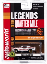 AUTO WORLD CHARGERS... LEGENDS RAMCHARGERS - 1970 DODGE CHALLENGER FUNNY CAR