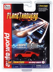 AUTO WORLD AROORANG... FLAMETHROWER R33 1970 CHEVROLET CAMARO (ORANGE)