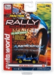 AUTO WORLD PBLUE... XTRACTION RALLY 1979 JEEP CJ-7 (BLUE)