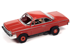AUTO WORLD AIRRED... 1962 CHEVY BEL AIR COUPE RED