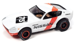 AUTO WORLD SUNWHI... IMPORT HEAT 1973 DATSUN 240Z "NISSAN" WHITE