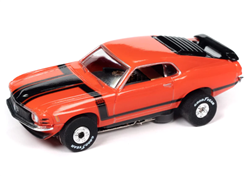 AUTO WORLD TRED... 1970 TASCA FORD MUSTANG BOSS 302 RED THUNDERJETS