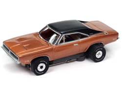 AUTO WORLD R69BR... 1969 DODGE CHARGER BRONZE