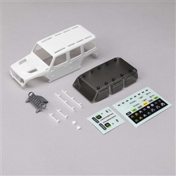 AXIAL MOTORS ... BODY  SCX30 WHITE JEEP WRANBLER JLU
