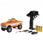 AXIAL MOTORS ... SCX24 1967-1972 CHEVROLET C10 4WD TRUCK RTR ORANGE