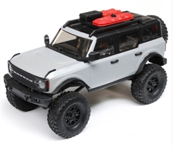 AXIAL MOTORS ... SCX24 2021 FORD BRONCO GREY 4WD TRUCK RTR  1/24