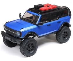 AXIAL MOTORS ... SCX24 2021 FORD BRONCO BLUE 4WD TRUCK RTR 1/24