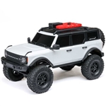 AXIAL MOTORS 4... SCX24 WHITE FORD BRONCO 4X4 RTR BRUSHED ROCK CRAWLER 1/24