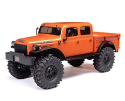 AXIAL MOTORS ... SCX24 40'S 4 DOOR DODGE POWER WAGON 1/24 4WD RTR ORANGE