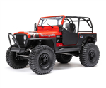 AXIAL MOTORS 1... SCX10 III JEEP CJ-7 4X4 RTR BRUSHED ROCK CRAWLER RED 1/10