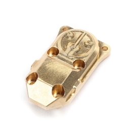 AXIAL MOTORS ... DIFFERENTIAL COVER BRASS 6.5G: SCX24 AX24