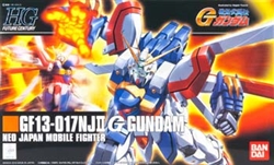 BANDAI GUNDAM ... #110 G GUNDAM HIGH GRADE 1/144