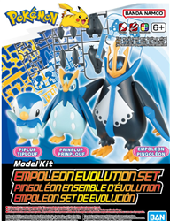 BANDAI GUNDAM ... EMPOLEON EVOLUTION POKEMON SET