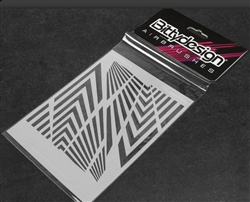 BITTYDESIGN ... VINYL PAINT STENCIL (IPNOTIC V2) BITTYDESIGN