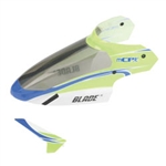 BLADE HELICOPTER 3519... GREEN CANOPY W/VERTFIN:MCPX