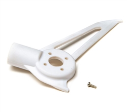 BLADE HELICOPTER ... VERTICAL TAIL FIN/MOTOR MOUNT (WHITE): 150 S