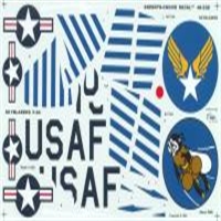 BARE METAL FOIL 4853... USAF Skyblazers F-84E/G. 1/48