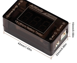 BUDDY RC ... 1S LIPO BATTERY VOLTAGE CHECKER/TESTER