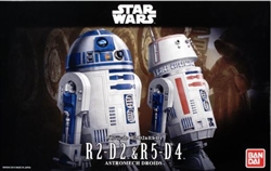 BANDAI STAR WARS ... R2D2 & R5D4 DROIDS STAR WARS 1/12 (SNAP)