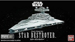 BANDAI STAR WARS ... STAR WARS: STAR DESTROYER (3.5") (SNAP)