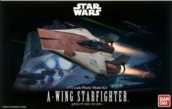 BANDAI STAR WARS ... STAR WARS RETURN OF THE JEDI: A-WING STARFIGHTER 1/72