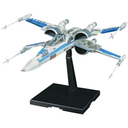 BANDAI GUNDAM ... BLUE SQUADRON RESISTANCE X-WING FIGHTER SW 1/72