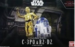 BANDAI STAR WARS ... C-3PO & R2-D2 1:12