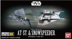 BANDAI STAR WARS ... AT-ST & SNOWSPEEDER MODEL008