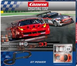CARRERA SLOT CARS 20030161... GT POWER 1/32 SLOT SET