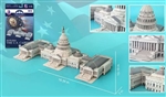 CUBIC FUN 3D PUZZLES ... US CAPITOL BUILDING (WASHINGTON DC USA) 3D FOAM PUZZLE (132